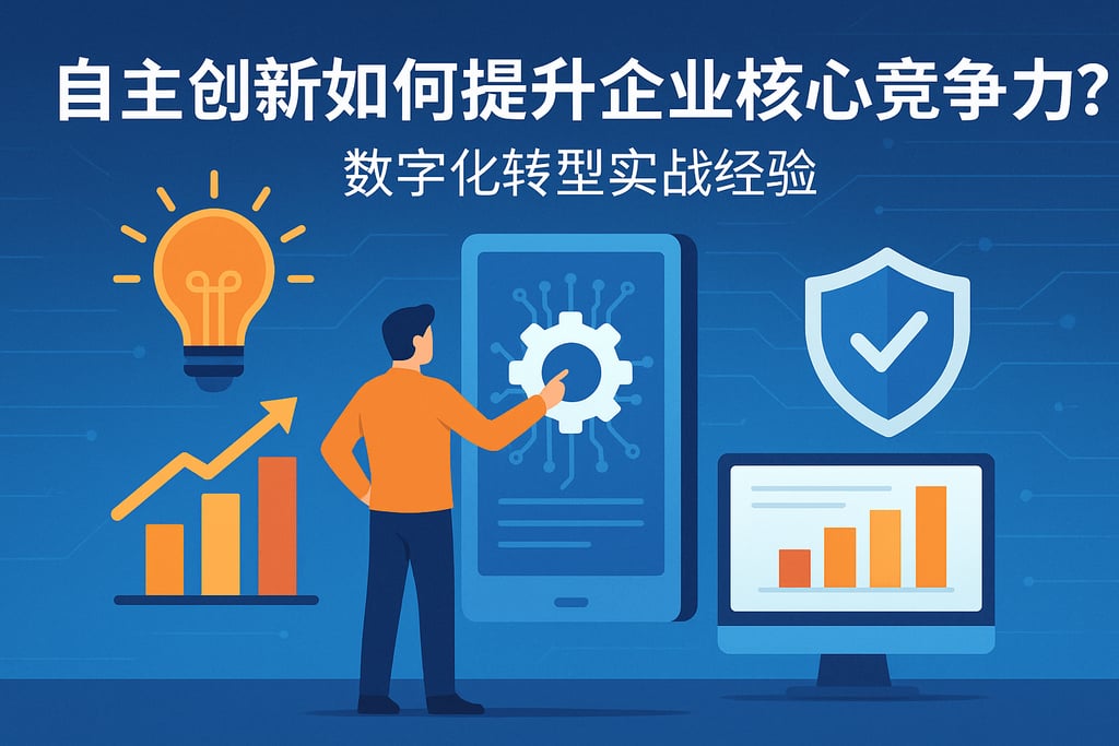 自主创新如何提升企业核心竞争力？数字化转型实战经验