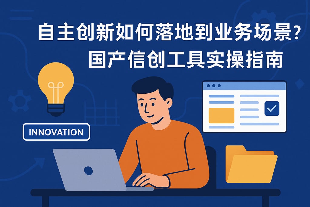 自主创新如何落地到业务场景？国产信创工具实操指南