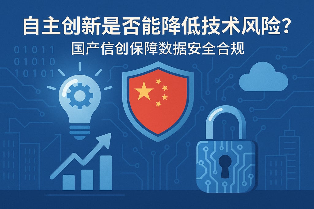 自主创新是否能降低技术风险？国产信创保障数据安全合规