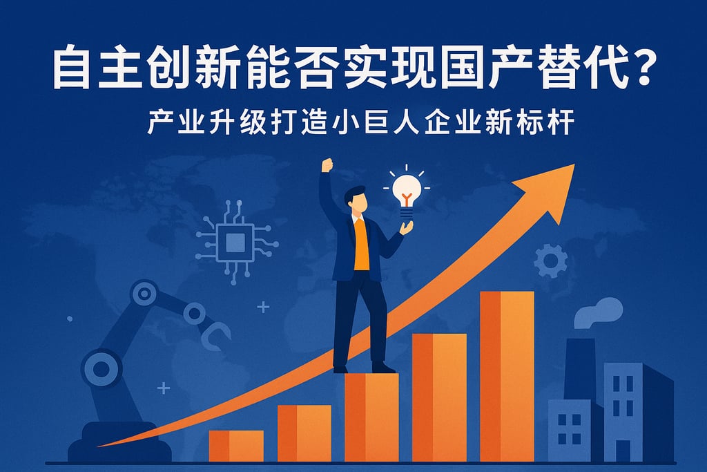 自主创新能否实现国产替代？产业升级打造小巨人企业新标杆