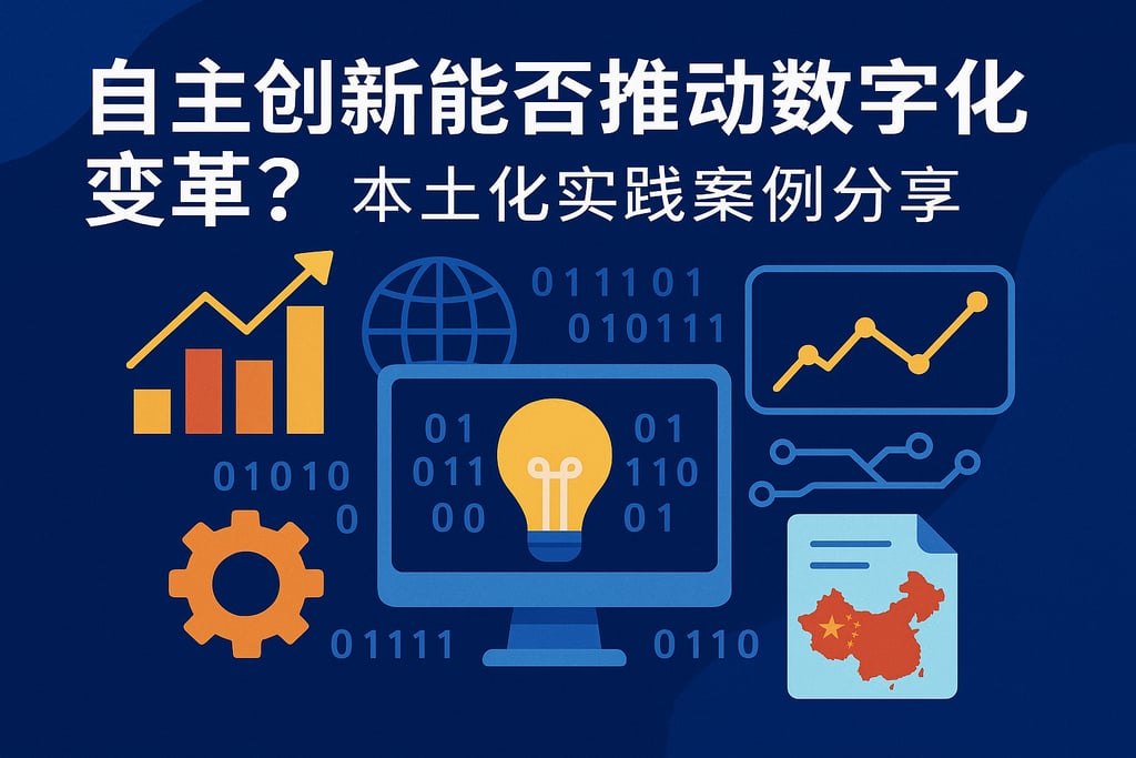 自主创新能否推动数字化变革？本土化实践案例分享