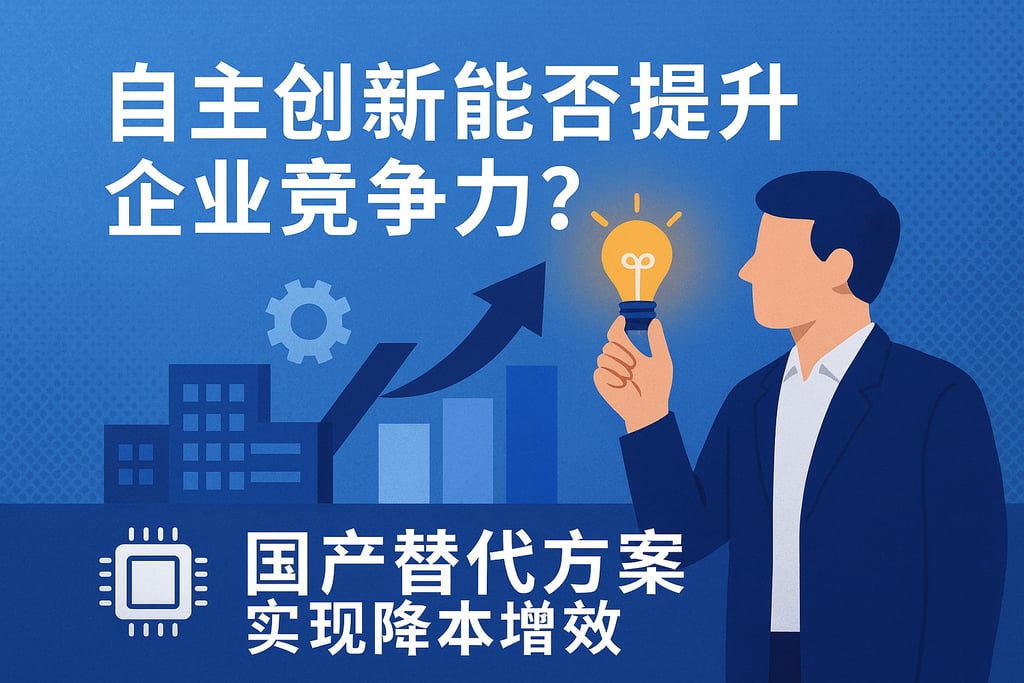 自主创新能否提升企业竞争力？国产替代方案实现降本增效
