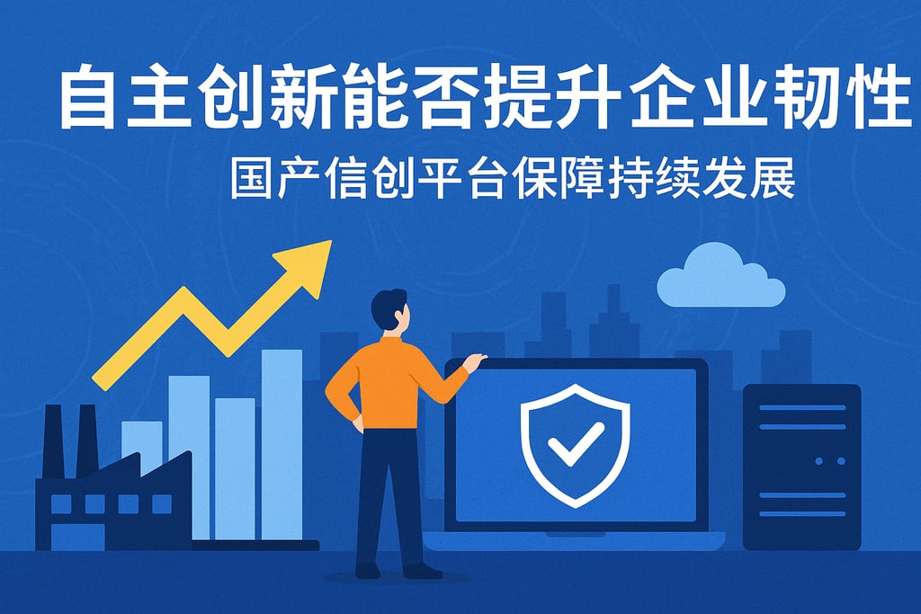 自主创新能否提升企业韧性？国产信创平台保障持续发展