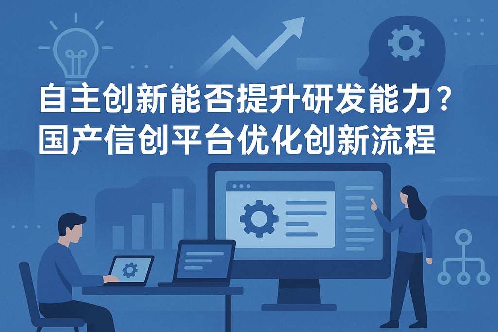 自主创新能否提升研发能力？国产信创平台优化创新流程