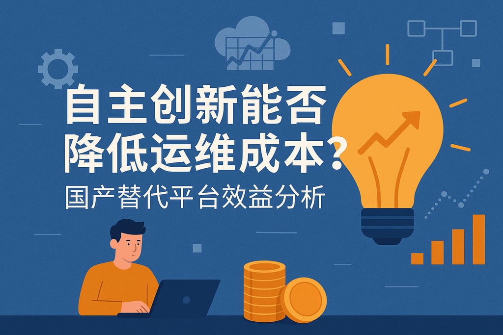 自主创新能否降低运维成本？国产替代平台效益分析
