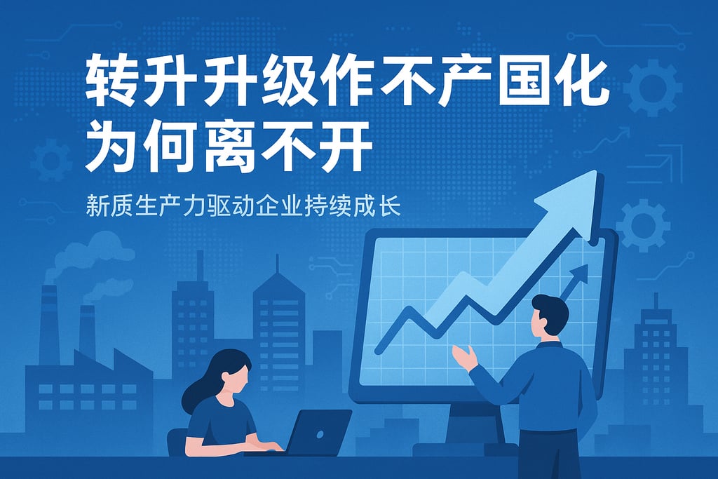转型升级为什么离不开国产化？新质生产力驱动企业持续成长
