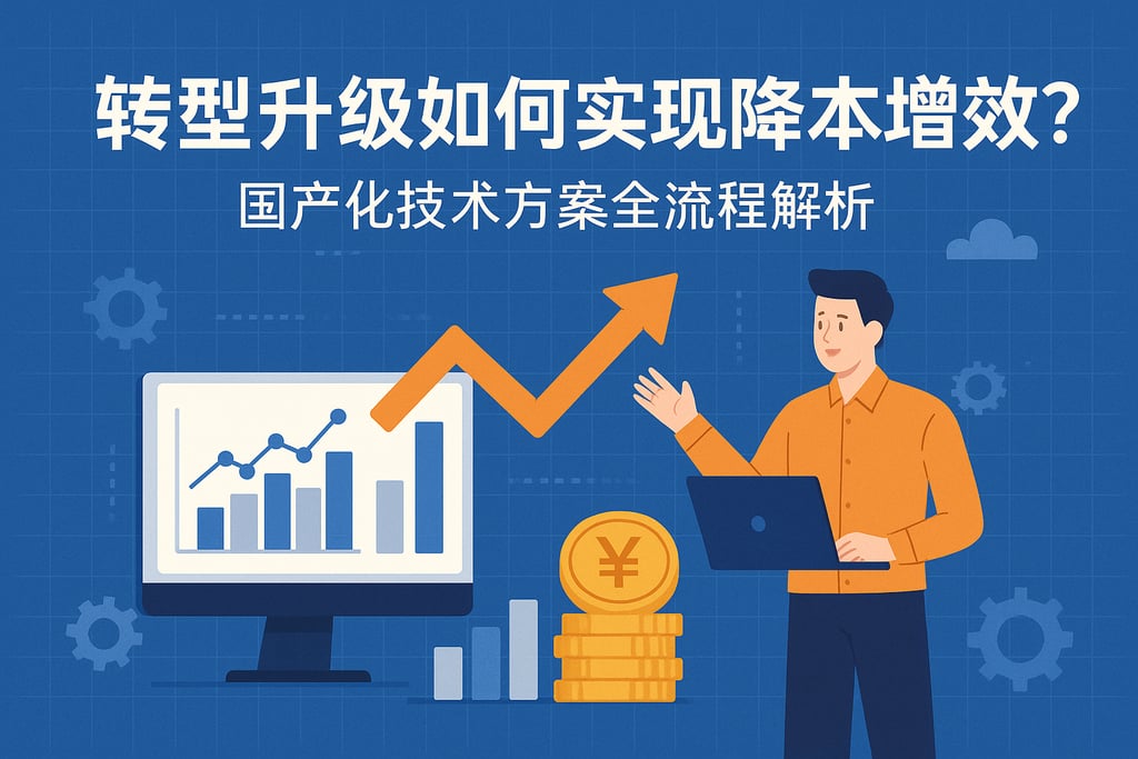 转型升级如何实现降本增效？国产化技术方案全流程解析