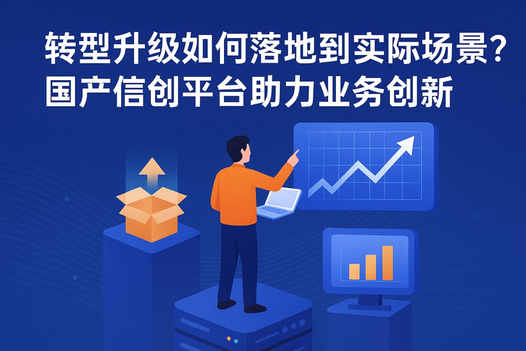 转型升级如何落地到实际场景？国产信创平台助力业务创新