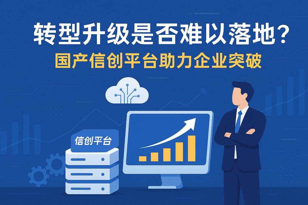 转型升级是否难以落地？国产信创平台助力企业突破