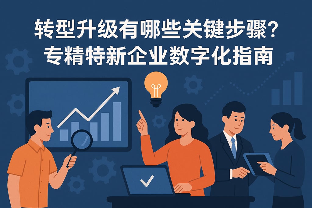 转型升级有哪些关键步骤？专精特新企业数字化指南
