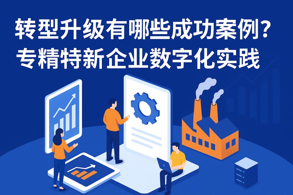 转型升级有哪些成功案例？专精特新企业数字化实践