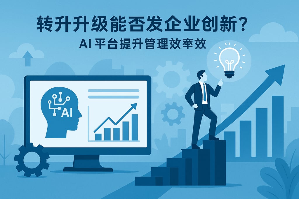 转型升级能否带动企业创新？人工智能平台提升管理效率