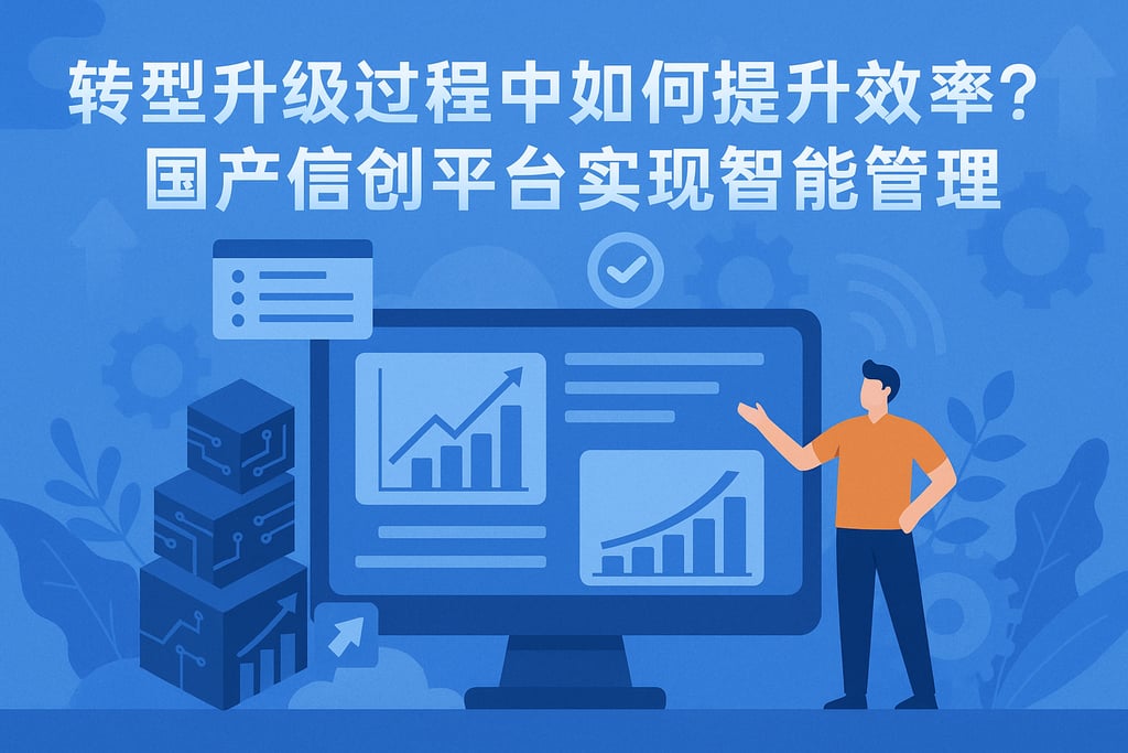 转型升级过程中如何提升效率？国产信创平台实现智能管理