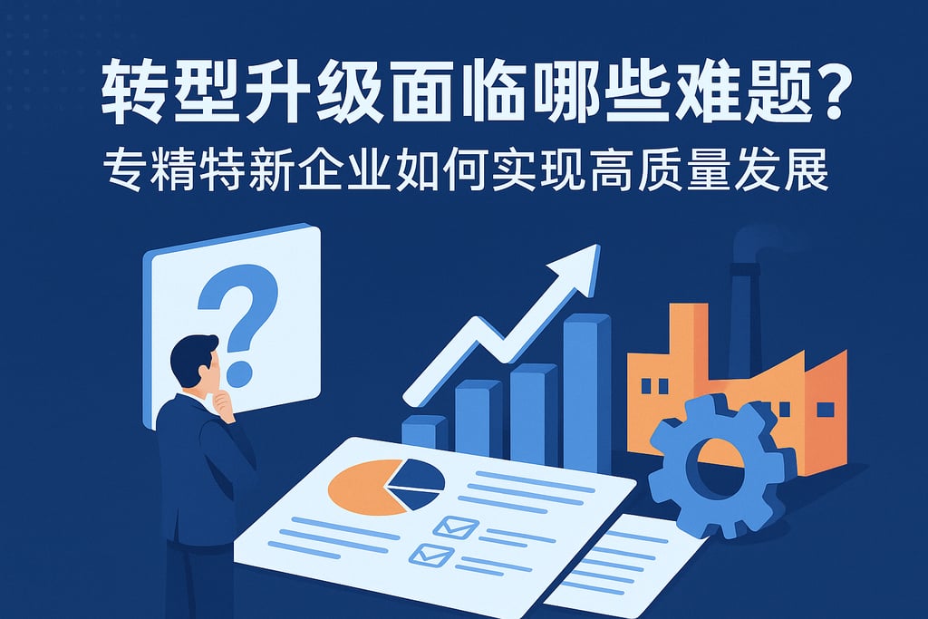 转型升级面临哪些难题？专精特新企业如何实现高质量发展