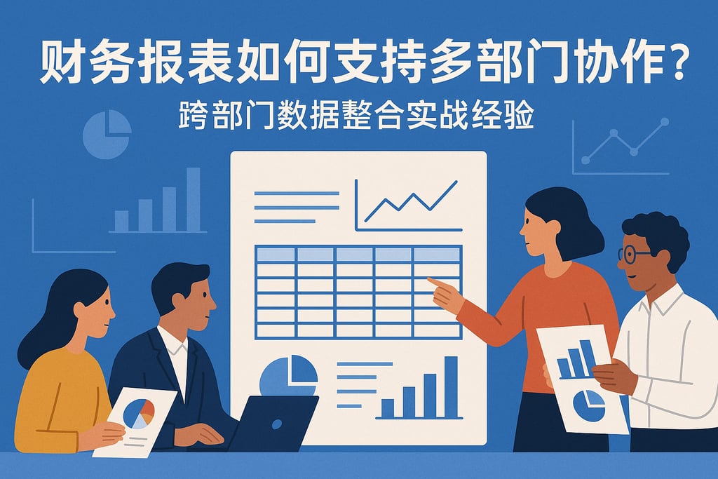 财务报表如何支持多部门协作?跨部门数据整合实战经验 - FineBI数据分析知识库