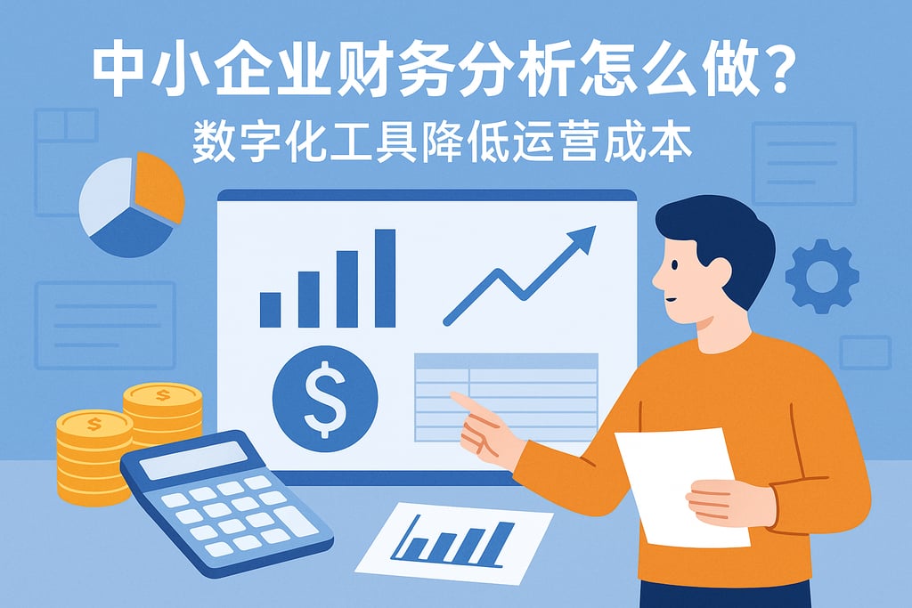 中小企业财务分析怎么做？数字化工具降低运营成本