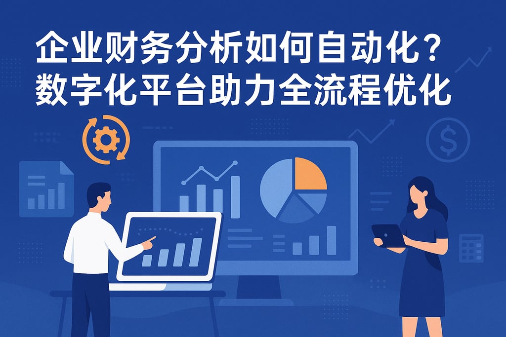 企业财务分析如何自动化？数字化平台助力全流程优化
