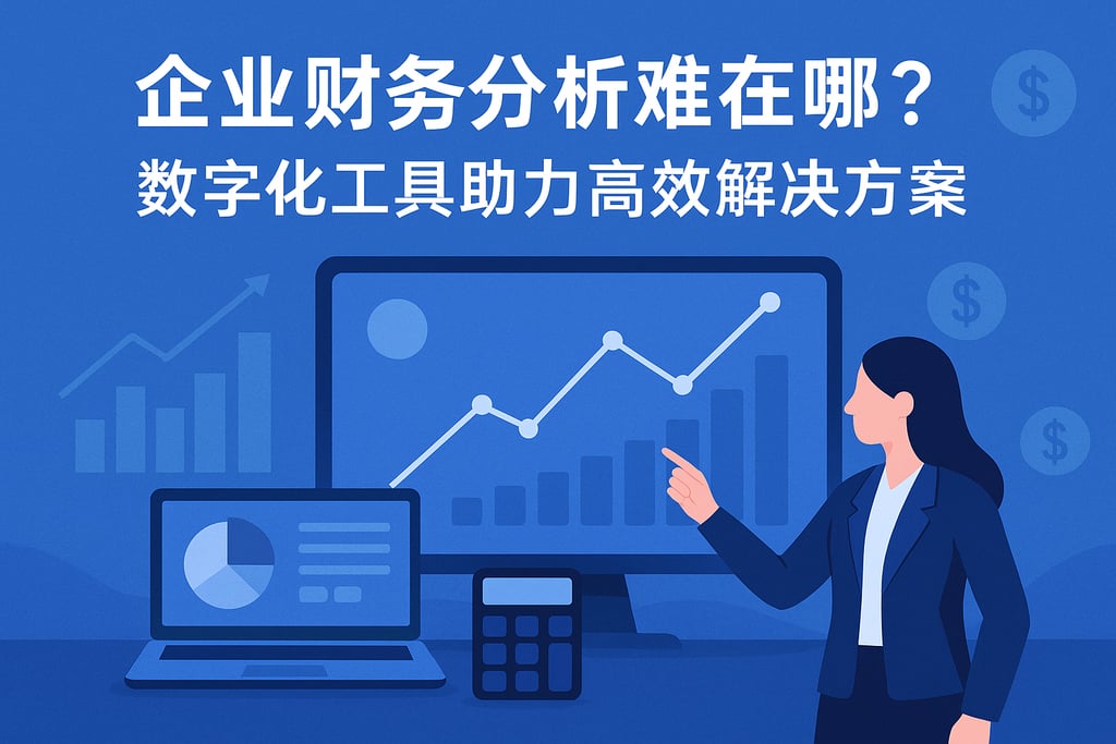企业财务分析难在哪？数字化工具助力高效解决方案