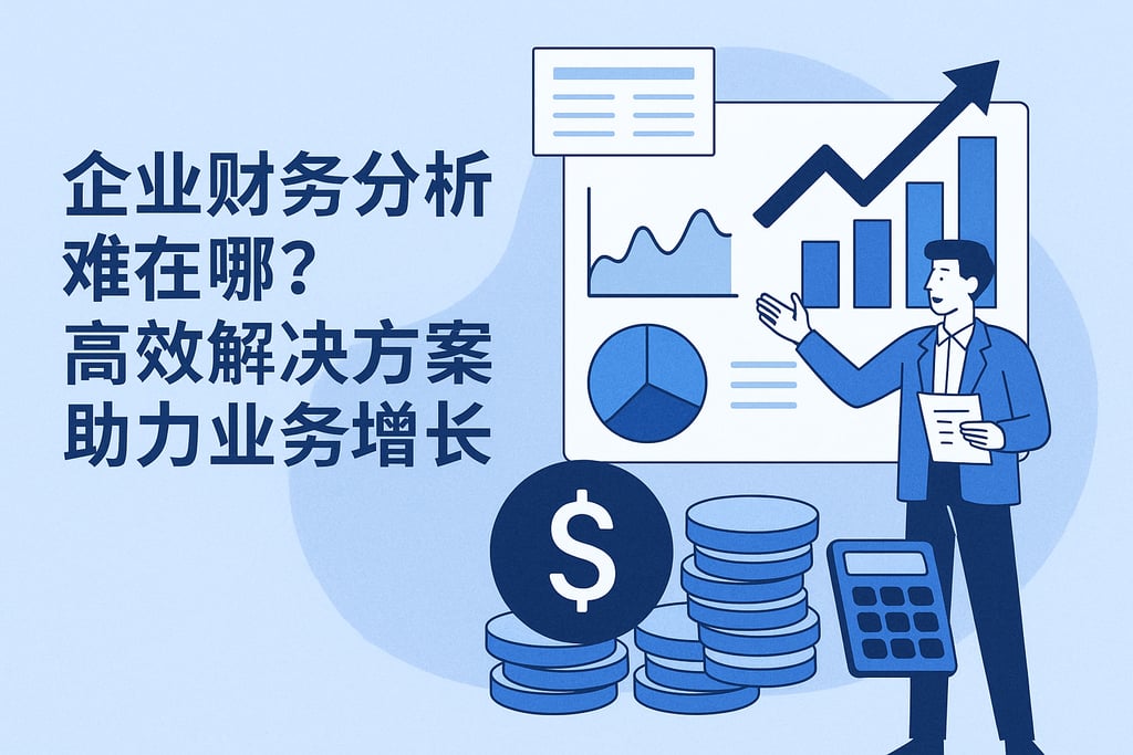 企业财务分析难在哪？高效解决方案助力业务增长