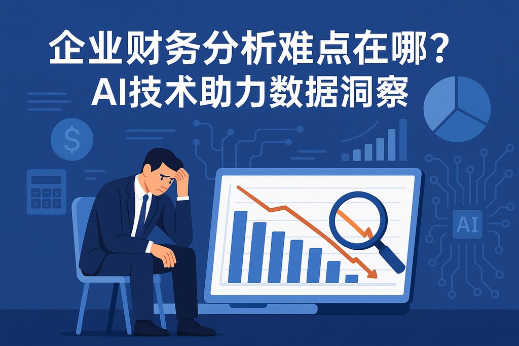企业财务分析难点在哪？AI技术助力数据洞察