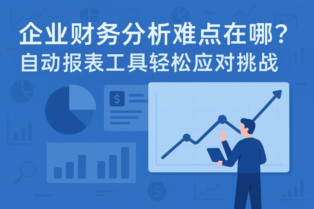 企业财务分析难点在哪？自动报表工具轻松应对挑战