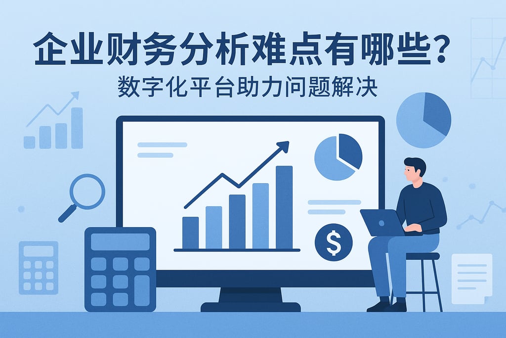 企业财务分析难点有哪些？数字化平台助力问题解决