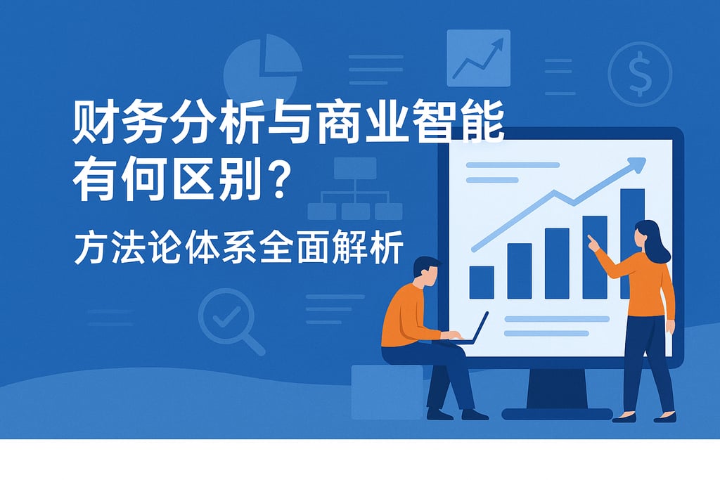 财务分析与商业智能有何区别？方法论体系全面解析