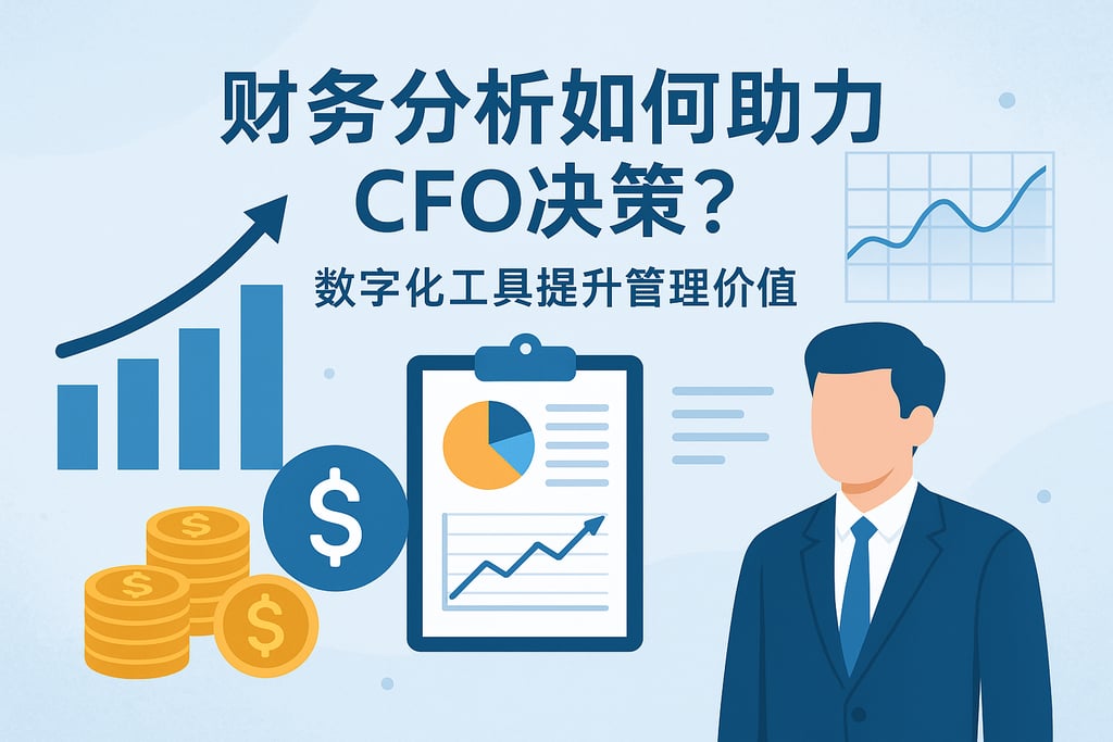财务分析如何助力CFO决策？数字化工具提升管理价值