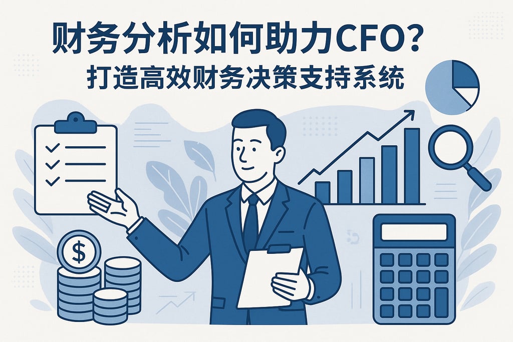 财务分析如何助力CFO？打造高效财务决策支持系统
