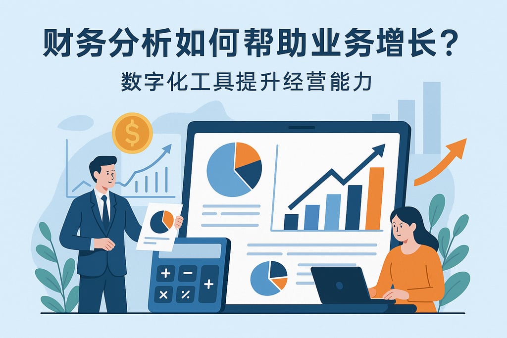 财务分析如何帮助业务增长？数字化工具提升经营能力