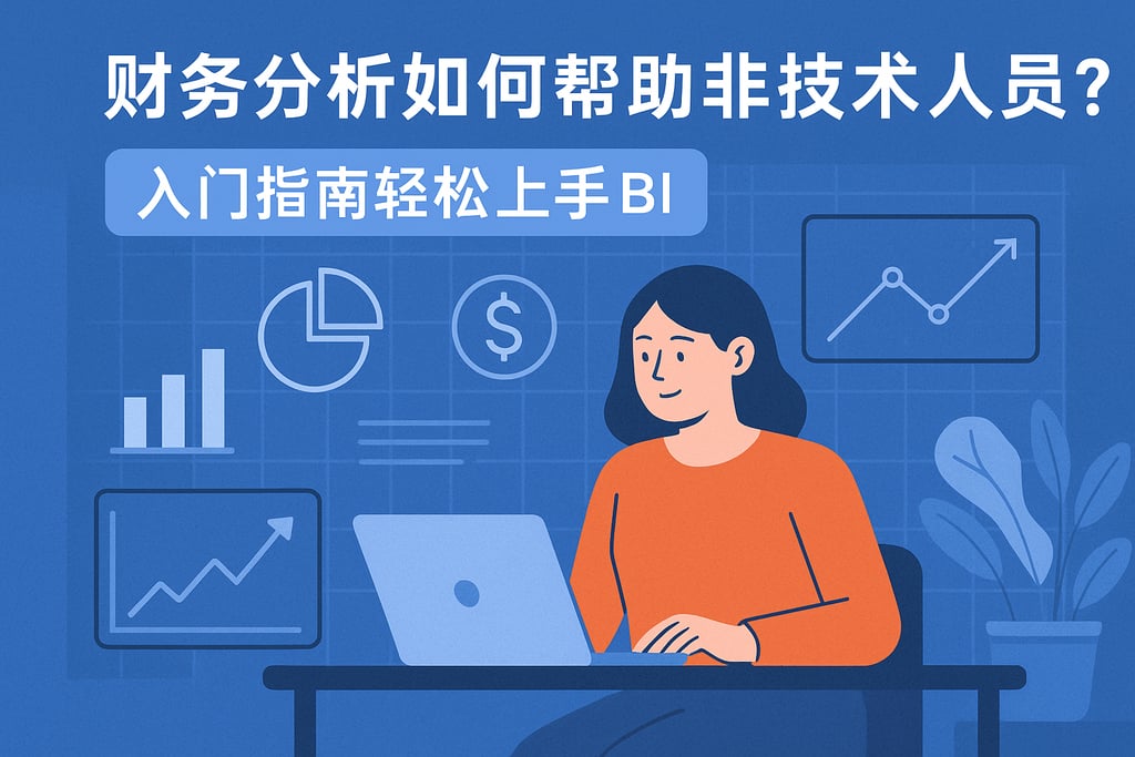 财务分析如何帮助非技术人员？入门指南轻松上手BI