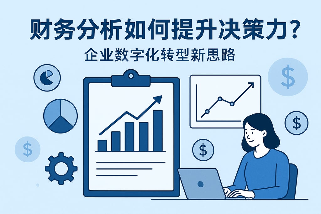 财务分析如何提升决策力？企业数字化转型新思路