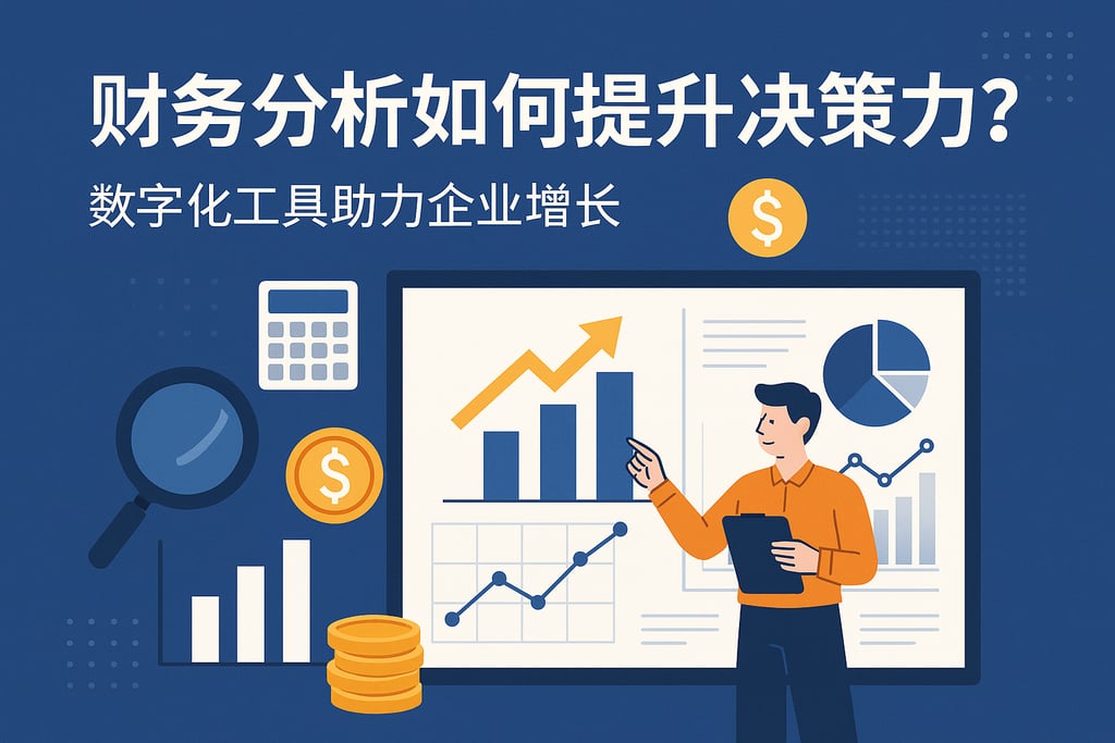 财务分析如何提升决策力？数字化工具助力企业增长