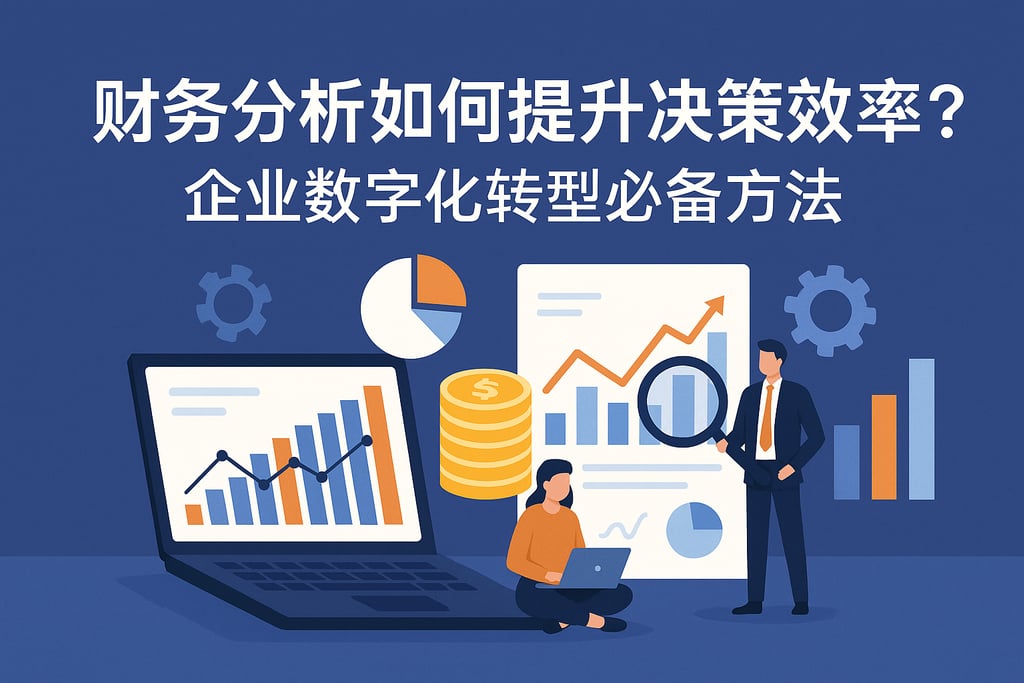 财务分析如何提升决策效率？企业数字化转型必备方法