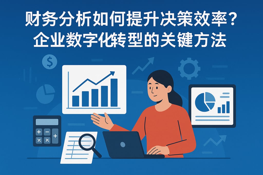 财务分析如何提升决策效率？企业数字化转型的关键方法