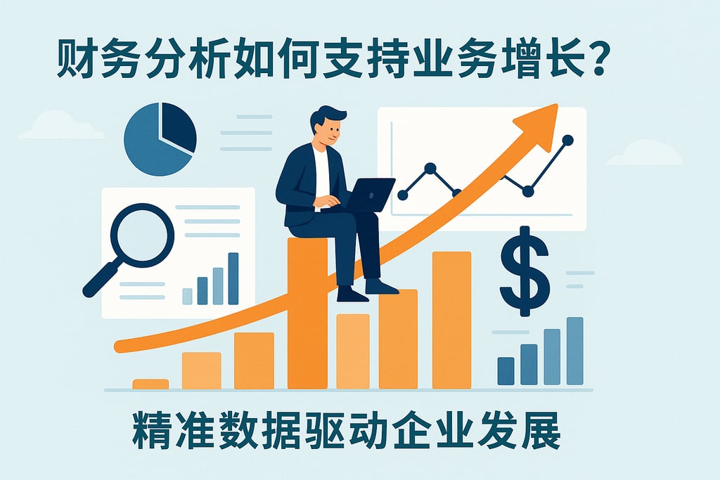 财务分析如何支持业务增长？精准数据驱动企业发展