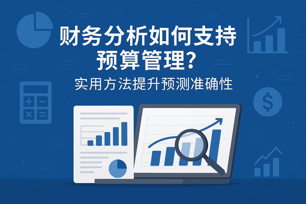 财务分析如何支持预算管理？实用方法提升预测准确性