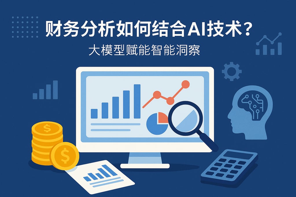 财务分析如何结合AI技术？大模型赋能智能洞察