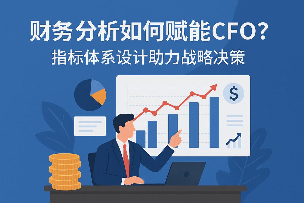 财务分析如何赋能CFO？指标体系设计助力战略决策