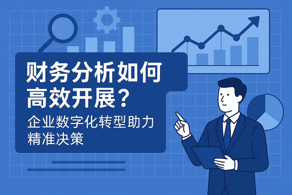 财务分析如何高效开展？企业数字化转型助力精准决策