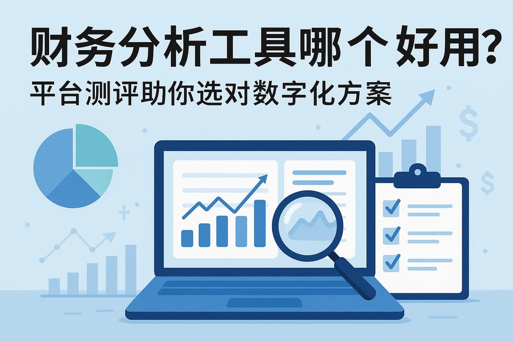 财务分析工具哪个好用？平台测评助你选对数字化方案