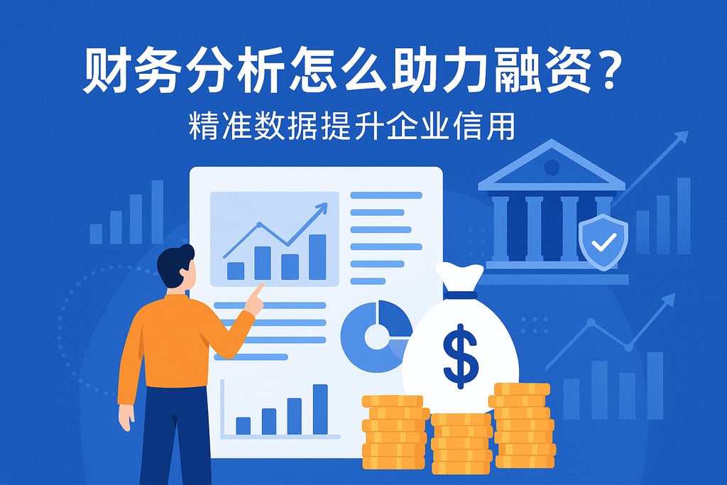 财务分析怎么助力融资？精准数据提升企业信用
