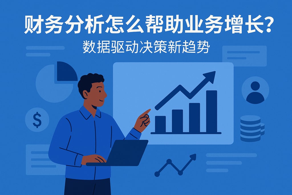 财务分析怎么帮助业务增长？数据驱动决策新趋势