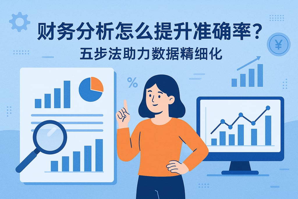 财务分析怎么提升准确率？五步法助力数据精细化