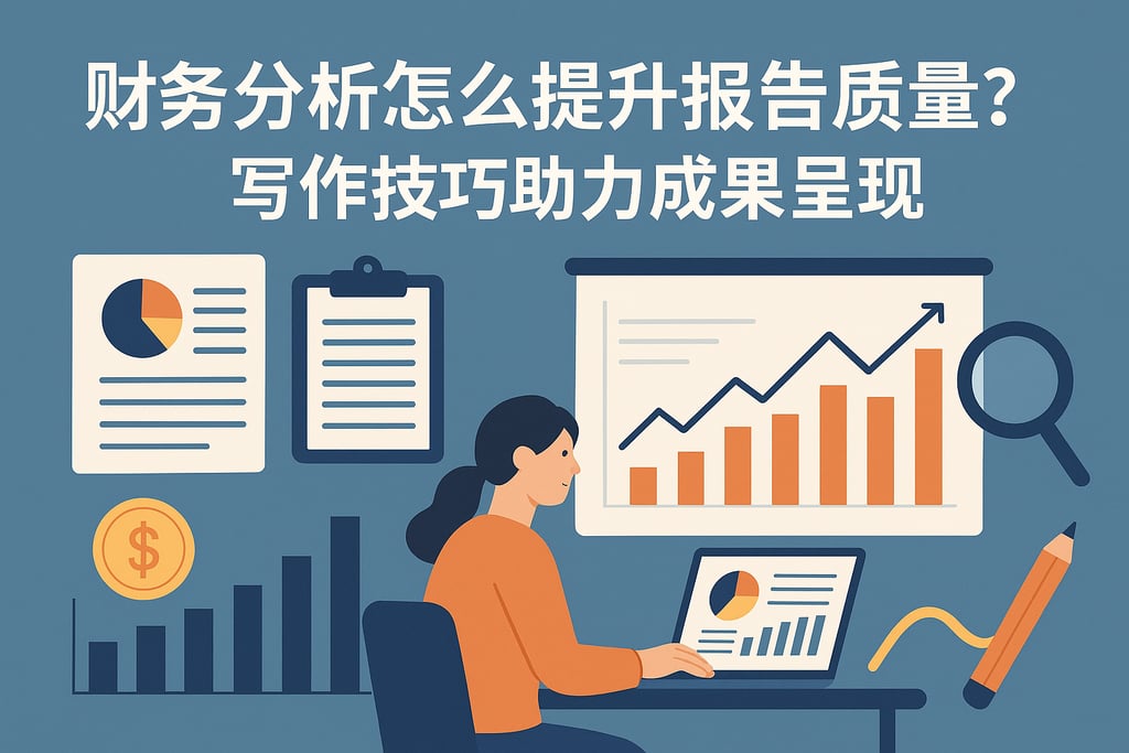 财务分析怎么提升报告质量？写作技巧助力成果呈现