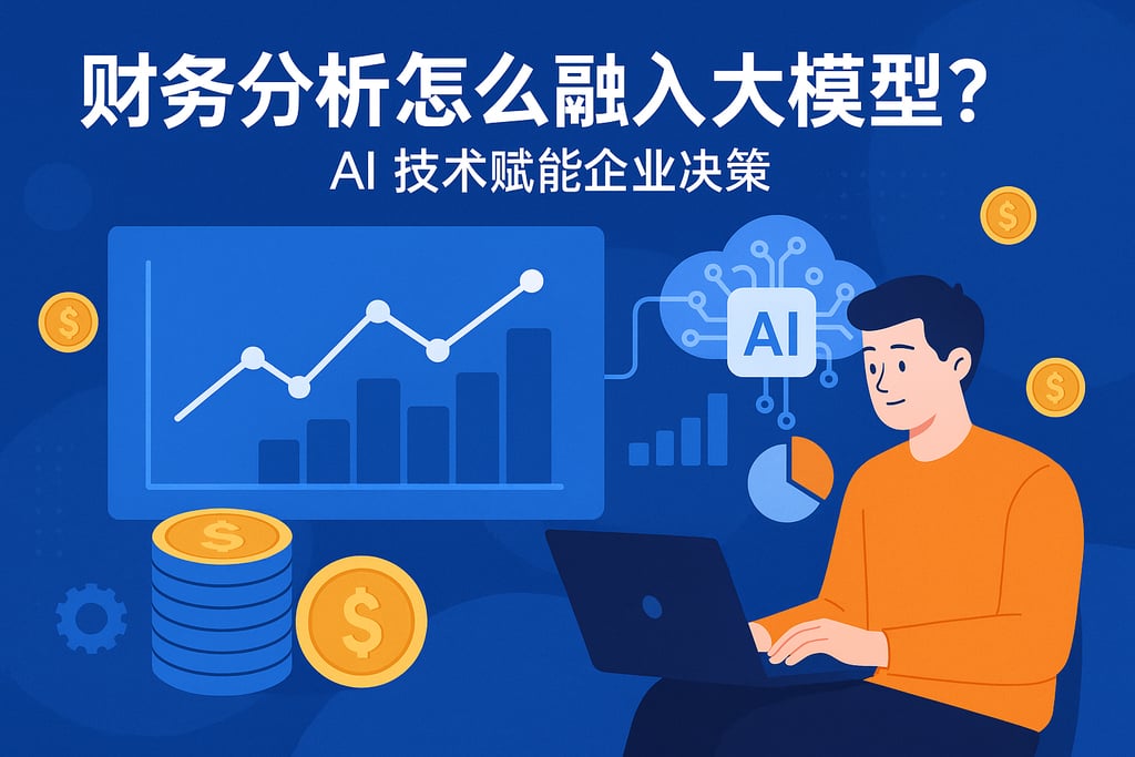 财务分析怎么融入大模型？AI技术赋能企业决策