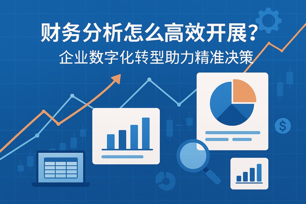 财务分析怎么高效开展？企业数字化转型助力精准决策