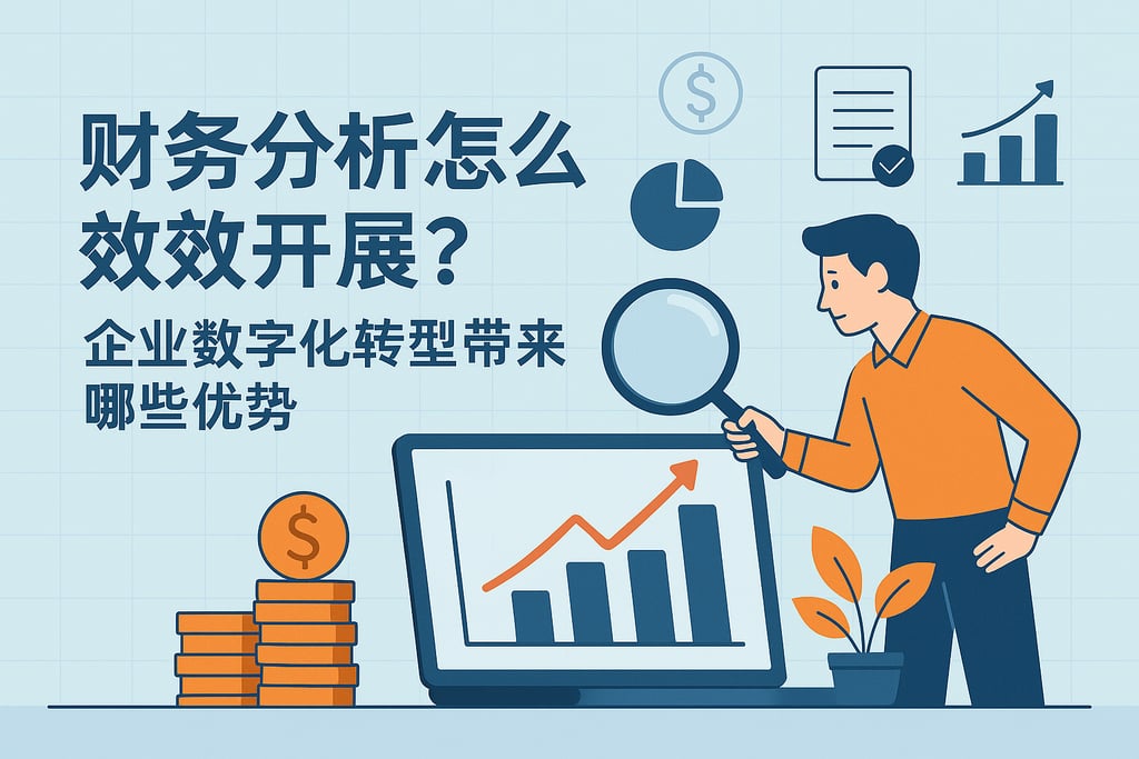 财务分析怎么高效开展？企业数字化转型带来哪些优势