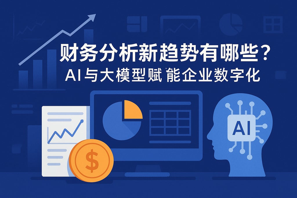 财务分析新趋势有哪些？AI与大模型赋能企业数字化