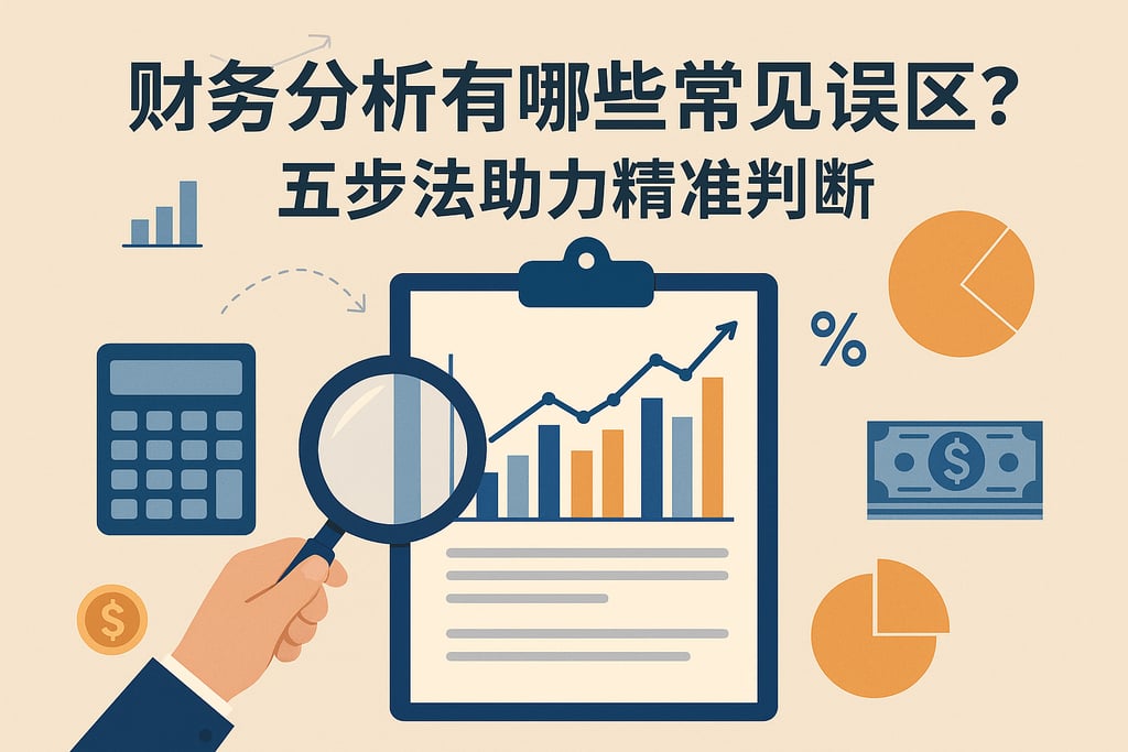 财务分析有哪些常见误区？五步法助力精准判断